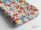 Digital printed semi cotton lilen fabric